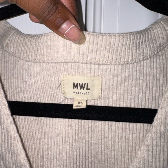 Madewell Ribbed Knit vest - Picture 3 of 5